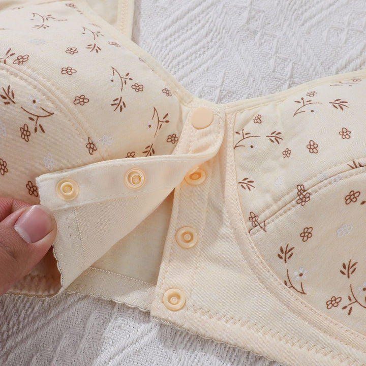 Damen Bequemer und stilvoller BH mit floralem Design Drune