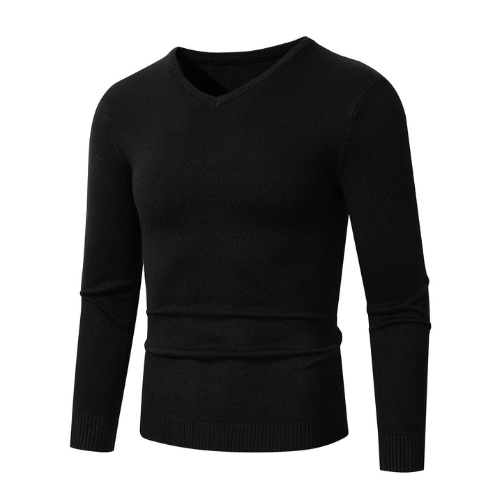 Herren eleganter V-Ausschnitt Pullover aus hochwertiger Baumwolle Drune