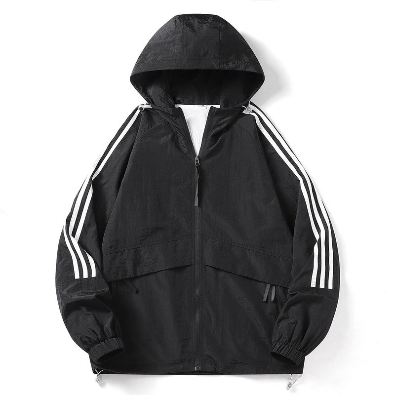 Damen Sportliche Windjacke