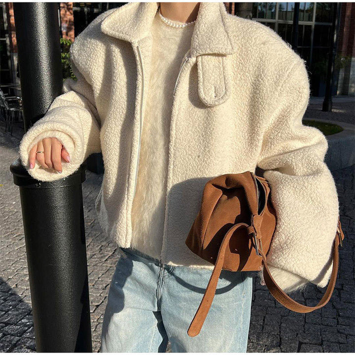 Damen Kuscheljacke im stylischen Oversized-Design Drune