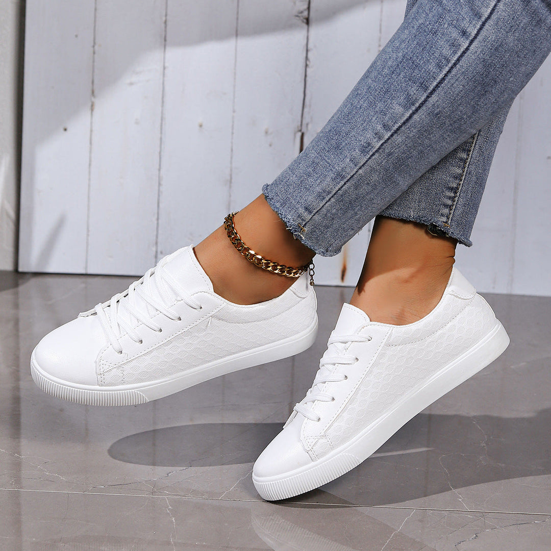 Damen atmungsaktive Sneaker mit strukturierter Oberflächenverarbeitung Drune