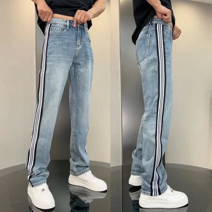 Herren Jeans mit seitlichen Streifen Drune
