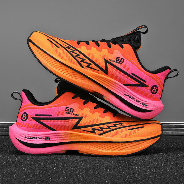 Unisex leichte Wettkampf-Laufschuhe mit reaktiver Dämpfung und sockenähnlichem Schaft Drune