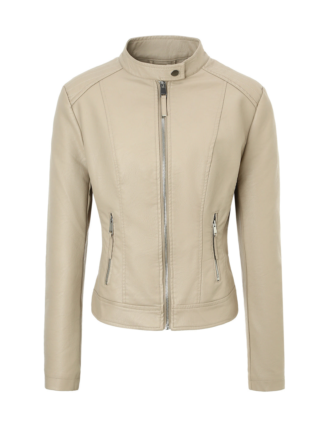 Damen Moderne Lackjacke Drune