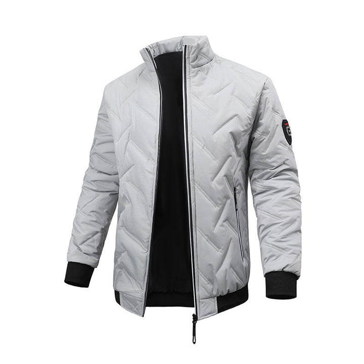 Herren Leichte Steppjacke mit hohem Kragen und praktischem Reißverschluss Drune