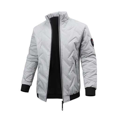 Herren Leichte Steppjacke mit hohem Kragen und praktischem Reißverschluss Drune