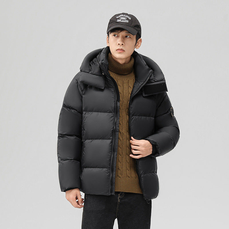 Herren Isolierte Steppjacke mit hochschließendem Kragen Drune