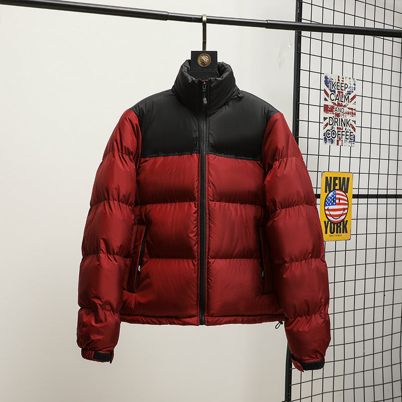 Herren Steppjacke mit hoher Kragen