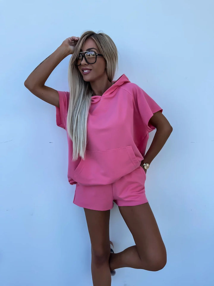 Damen bequeme Freizeitbekleidung Set Drune