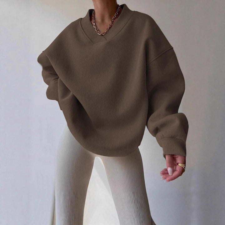 Damen Oversized Sweatshirt Drune