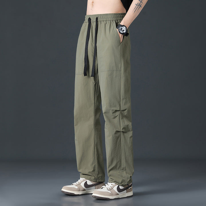 Herren Bequeme Freizeit Cargo-Hose