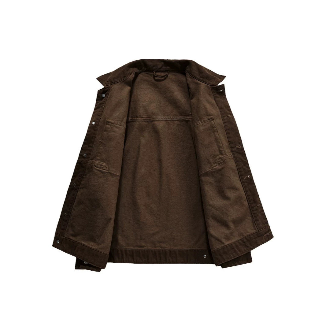 Herren Stylische Utility-Jacke Drune