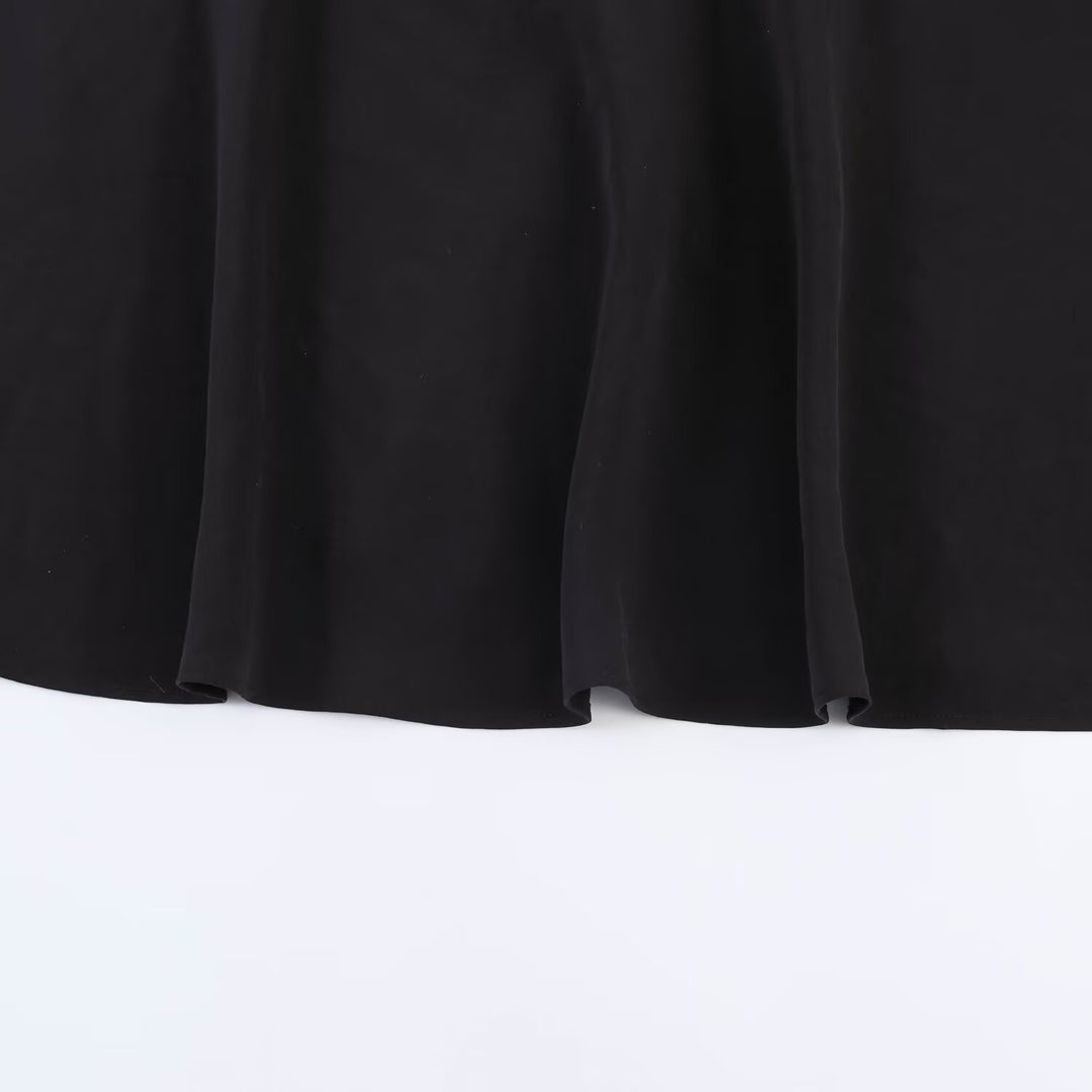 Damen Maxikleid mit verstellbaren Trägern und elegantem Rückenausschnitt Drune