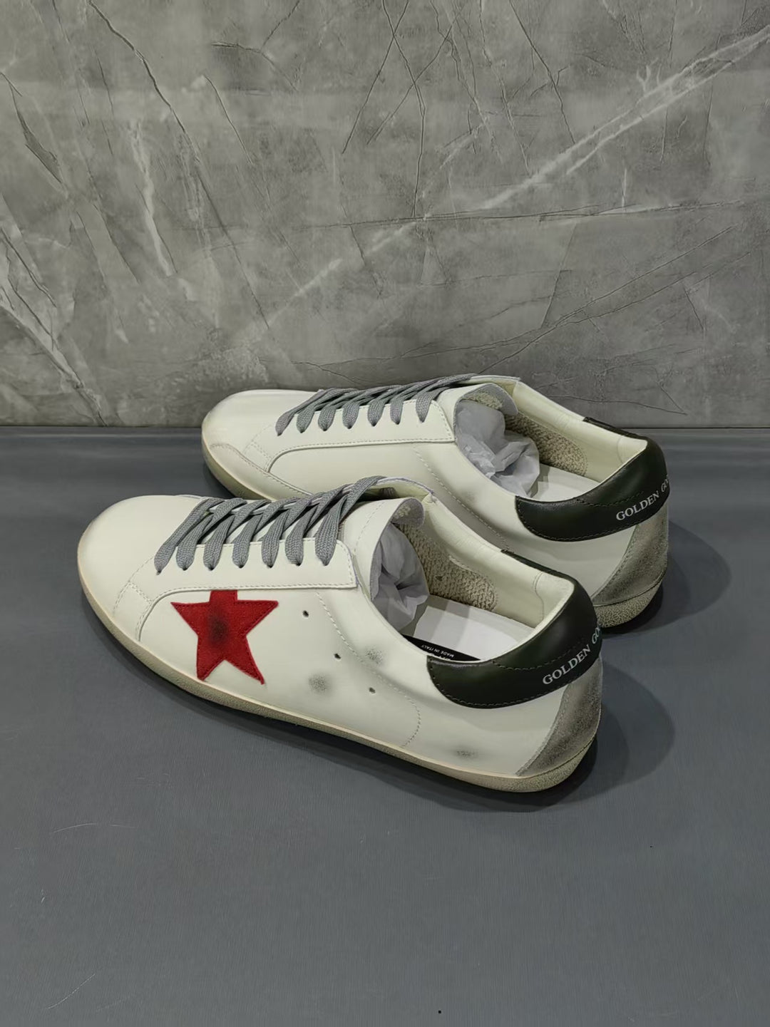 Männer Freizeit Leder Sneaker Drune