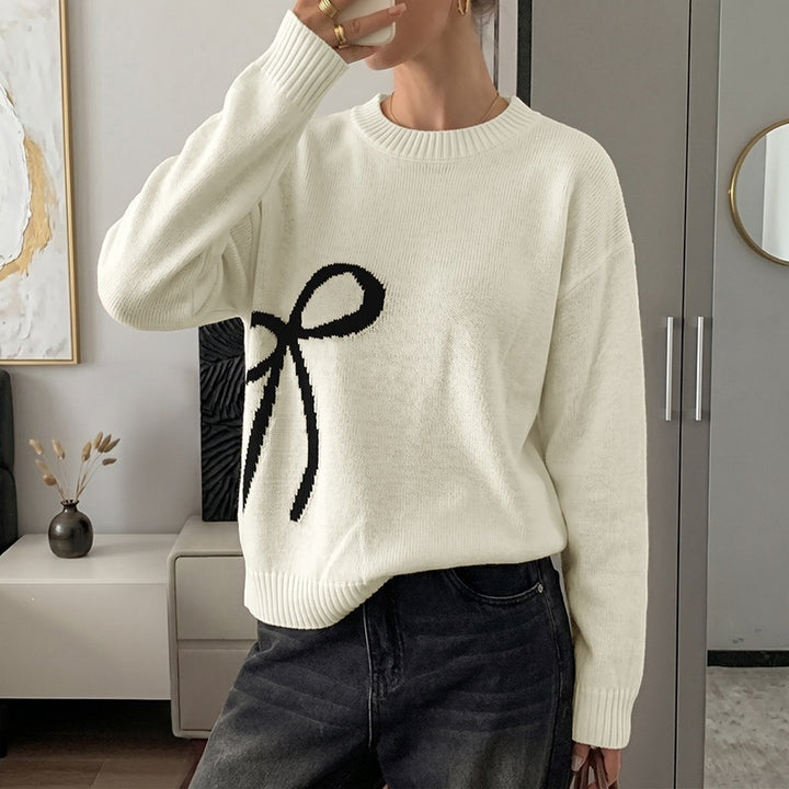 Damen Lässiger Pullover Drune