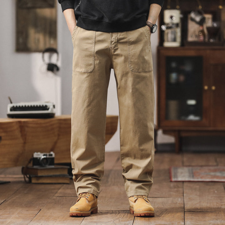 Herren Freizeithose im Utility‑Style mit aufgesetzten Taschen Drune