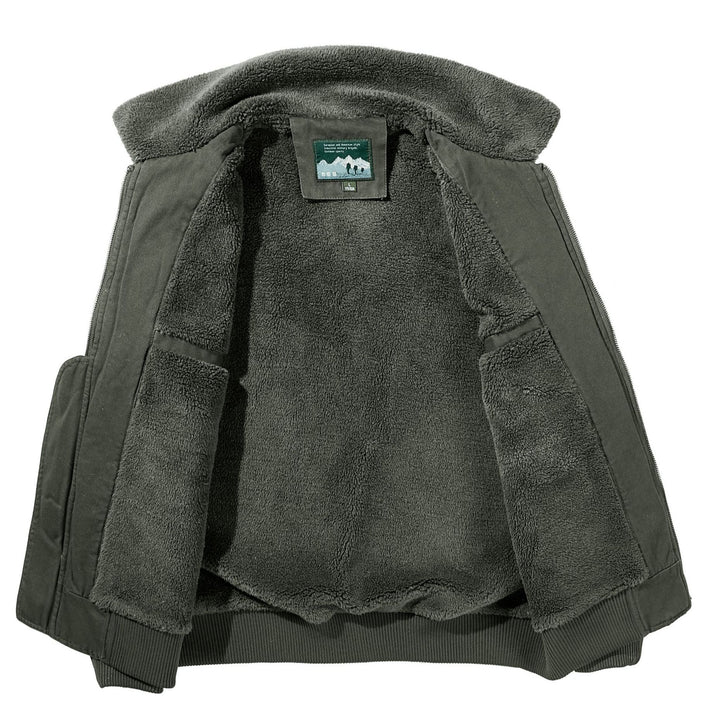 Herren Warme Übergangsjacke mit Fleece-Innenfutter Drune