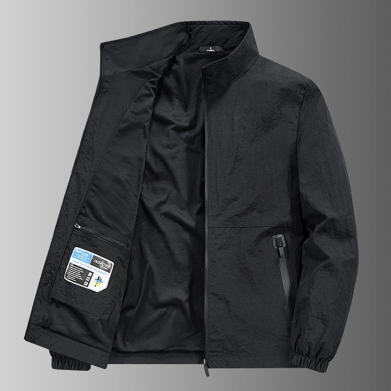 Herren Leichte und atmungsaktive Outdoorjacke Drune