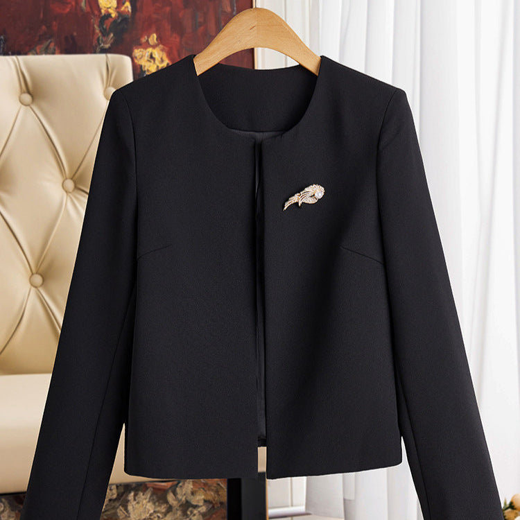 Damen Elegante Blazerjacke mit schickem Verschluss Drune