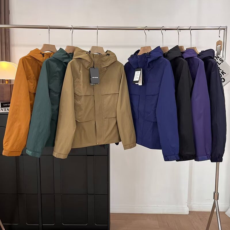 Damen funktionale Outdoor-Jacke mit praktischen Taschen Drune