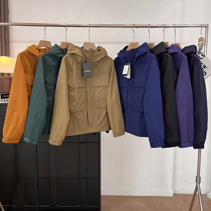 Damen funktionale Outdoor-Jacke mit praktischen Taschen Drune