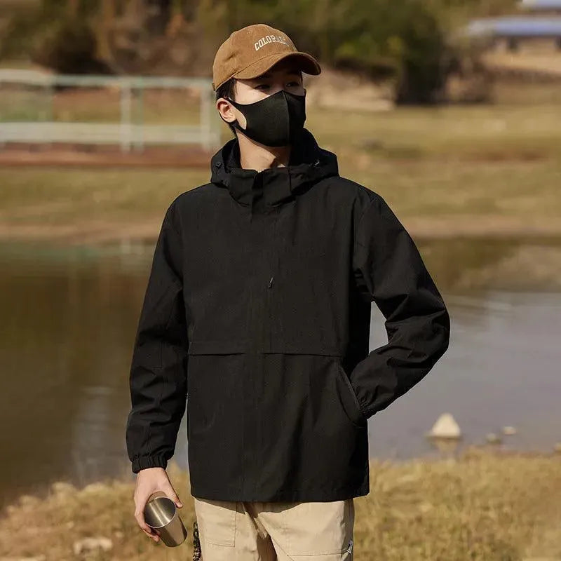 Drune | Lässige Regenjacke