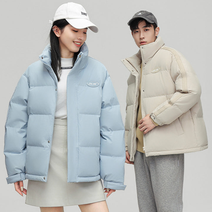 Herren Winterpufferjacke mit hohem Kragen Drune