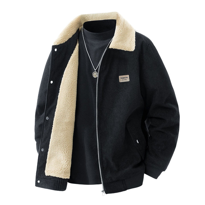 Herren Kuschelige Cordjacke Drune