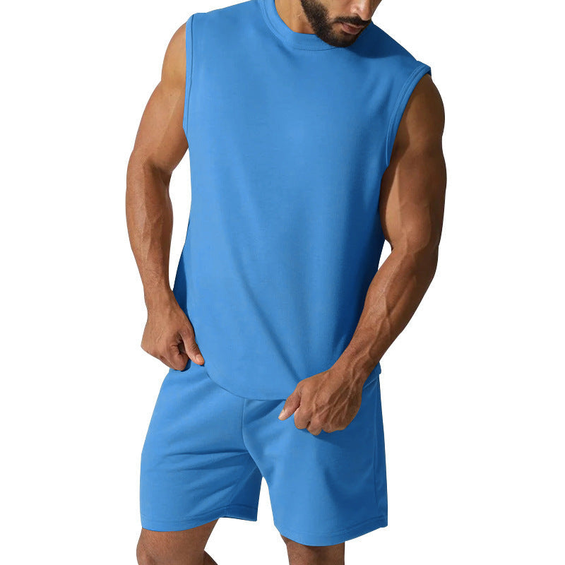 Herren sportliches Kurzarm-Set aus atmungsaktivem Material Drune