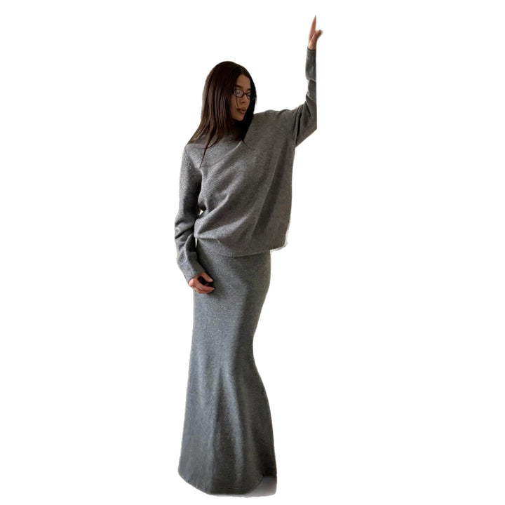 Damen Elegantes und gemütliches Strickensemble Drune