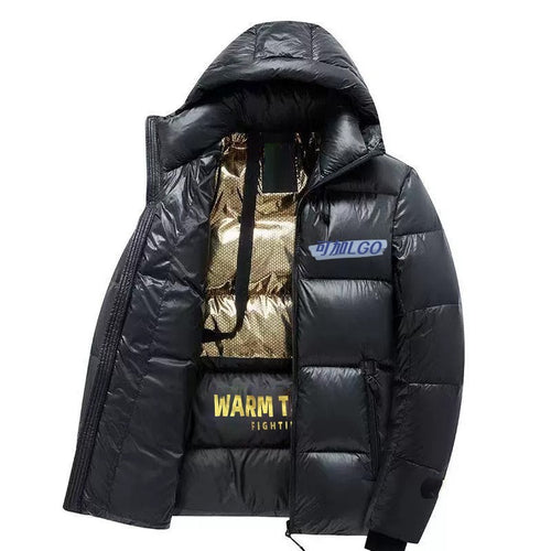 Damen Thermo Pufferjacke mit Kapuze Drune