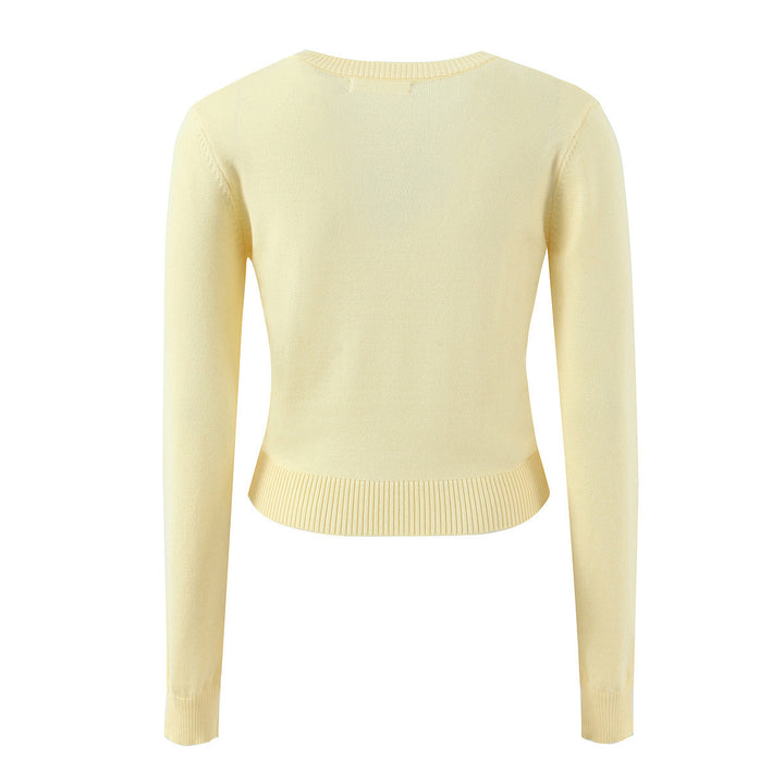 Damen Strickjacke mit eleganten Knöpfen und figurfreundlichem Schnitt Drune