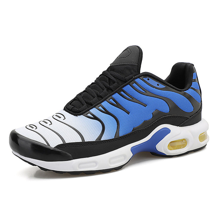 Herren Atmungsaktive Laufschuhe mit Luftkissen-Dämpfung und futuristischem Wellen-Design Drune