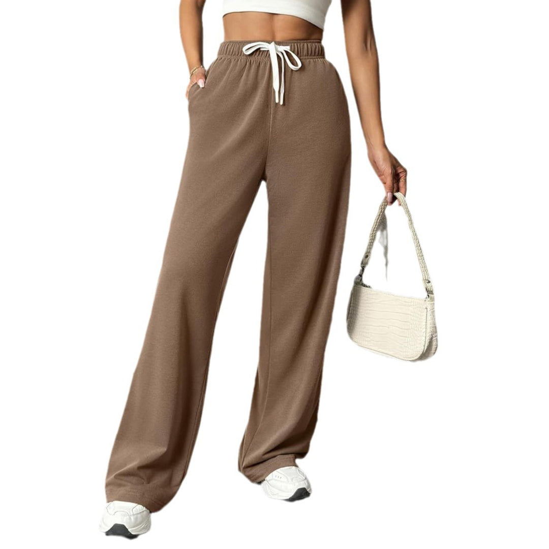 Damen Bequeme weite Lounge-Hose Drune