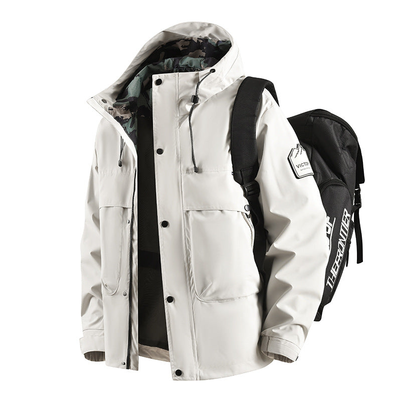 Herren Wetterfeste Freizeitjacke Drune