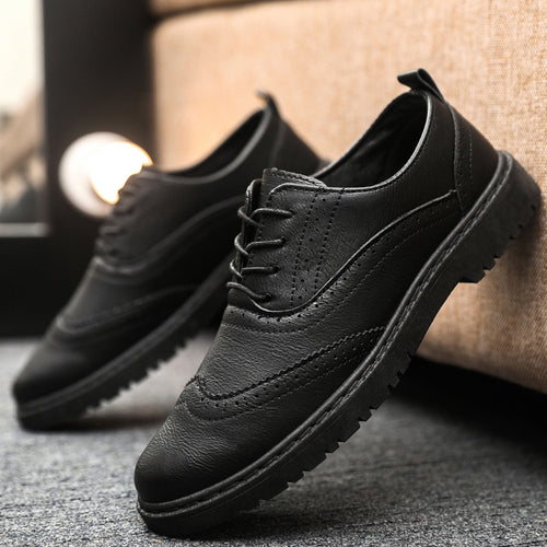Herren Elegante Schnürschuhe im klassischen Design Drune