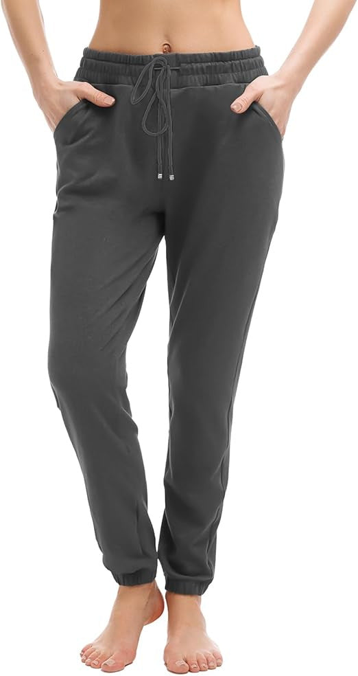 Damen Jogginghose mit hohem elastischem Bund, Tunnelzug und schmal zulaufenden Säumen Drune