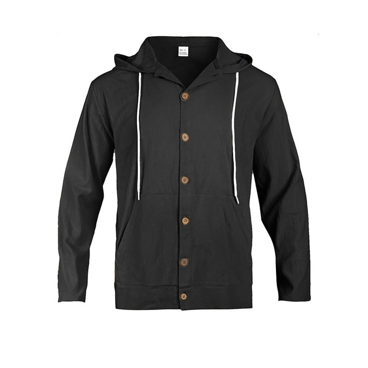 Herren Leichte Kapuzenjacke mit praktischen Taschen Drune