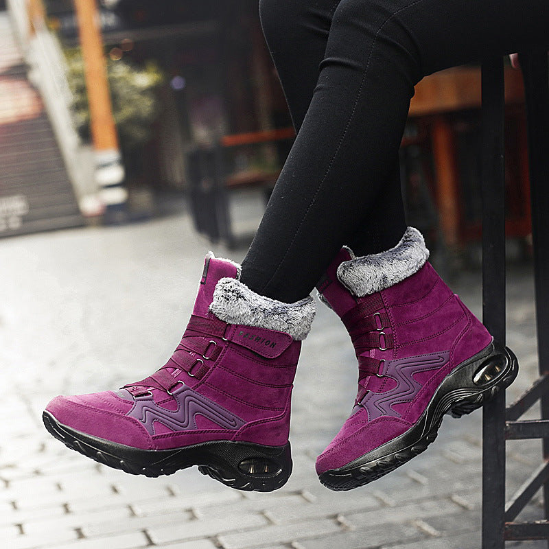 Damen Winterstiefel mit kuscheligem Innenfutter und rutschfester Sohle Drune