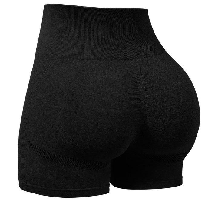 Damen Hochbundige Fitness Shorts mit innovativer Formgebung Drune