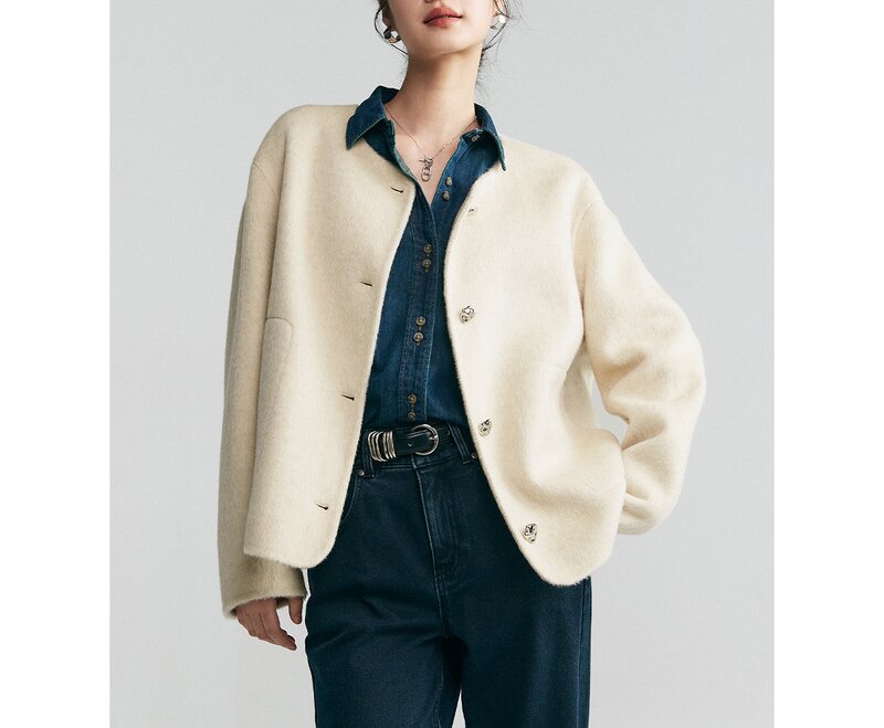 Damen Elegante und bequeme Strickjacke Drune