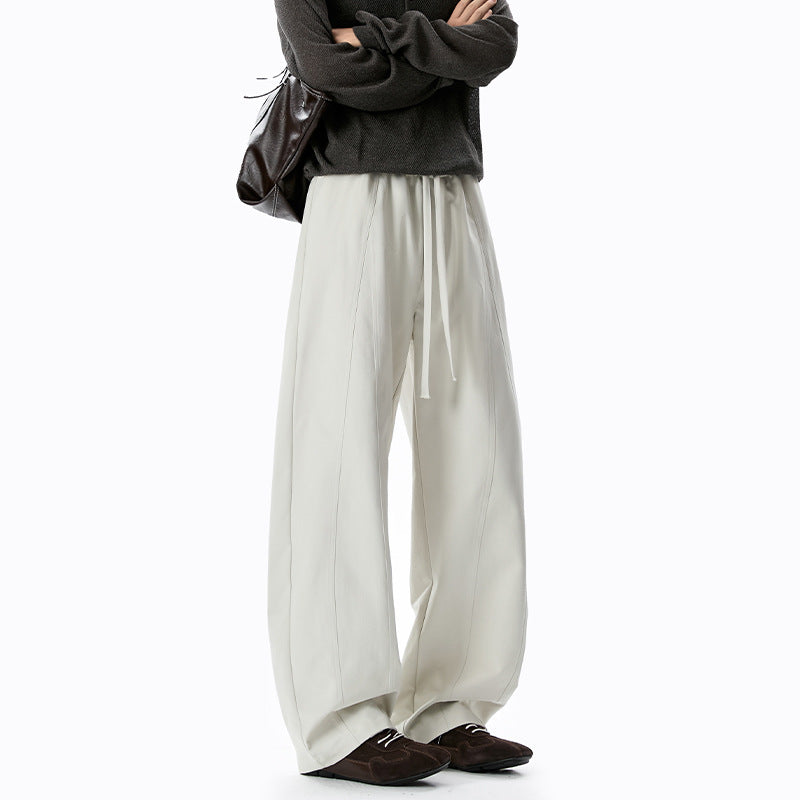 Damen Elegante und weite Stoffhose Drune