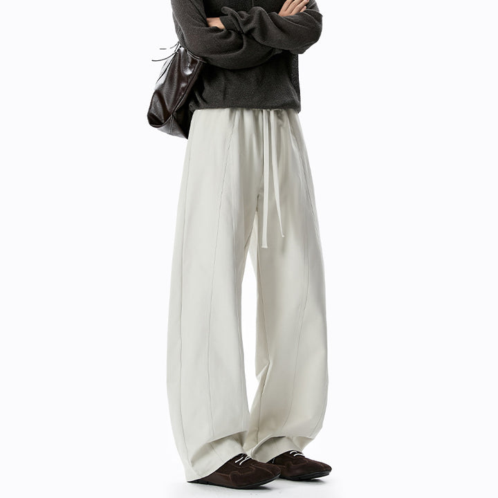 Damen Elegante und weite Stoffhose Drune