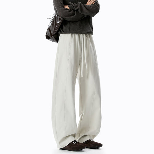 Damen Elegante und weite Stoffhose Drune