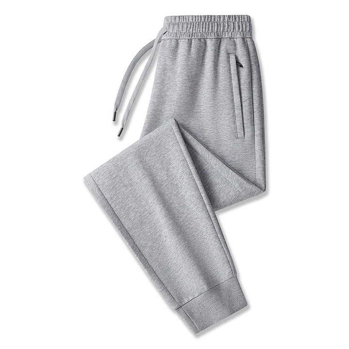 Herren Tech-Jogginghose mit elastischem Bund, Reißverschlusstaschen & Bündchen Drune
