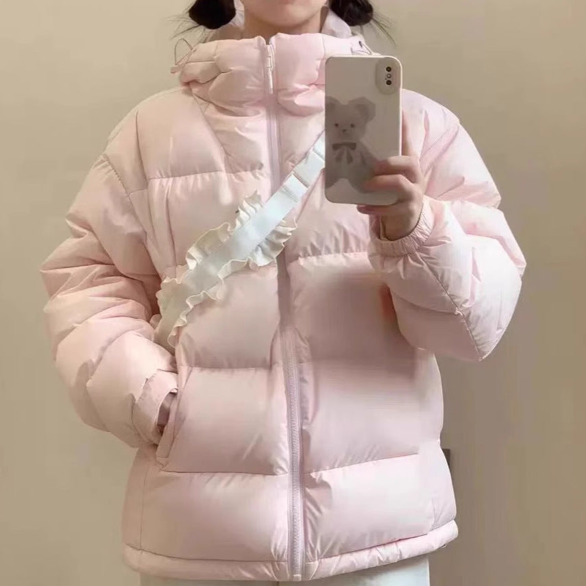 Damen Wattierte Pufferjacke mit Kapuze und isolierender Füllung Drune
