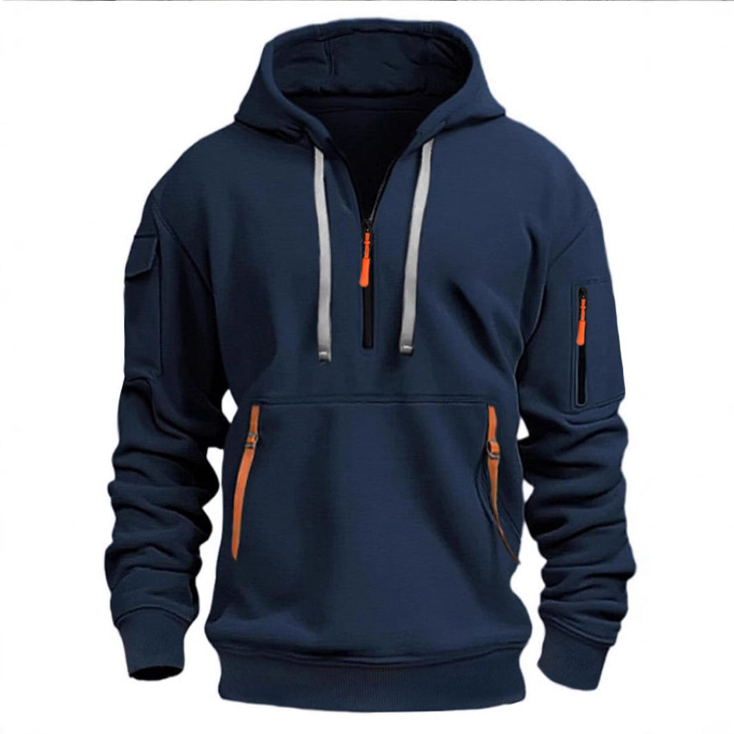 Herren Sportliche Kapuzenpullover Drune