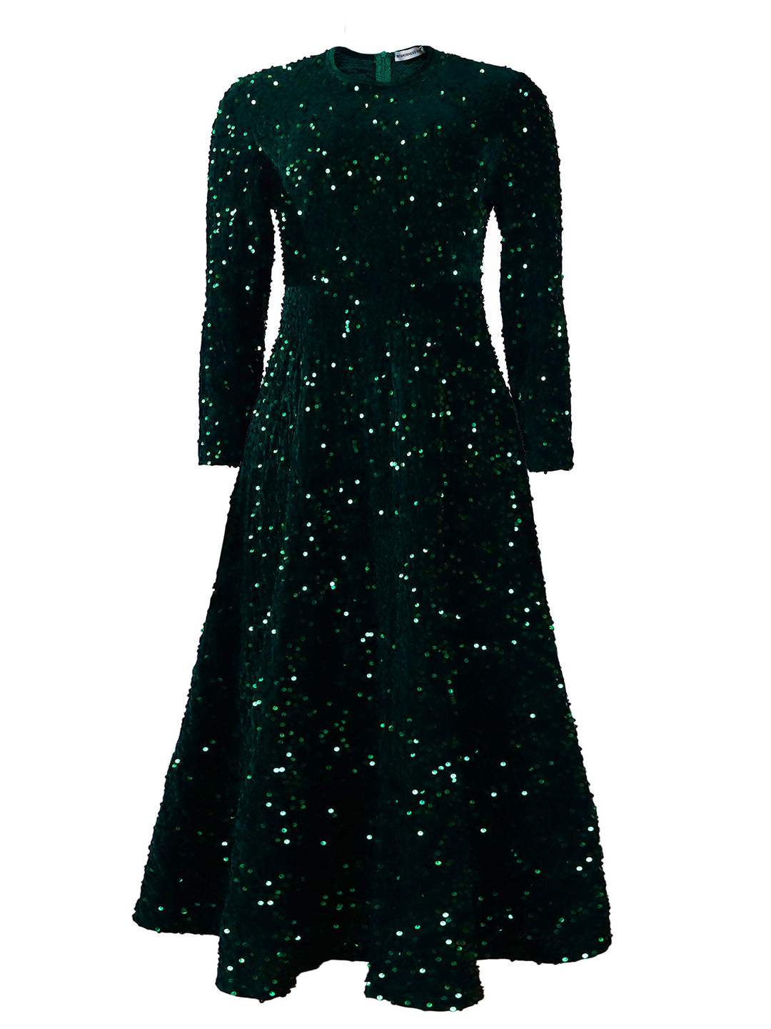 Damen Glitzerndes Abendkleid mit langem Schnitt und elegantem Design Drune