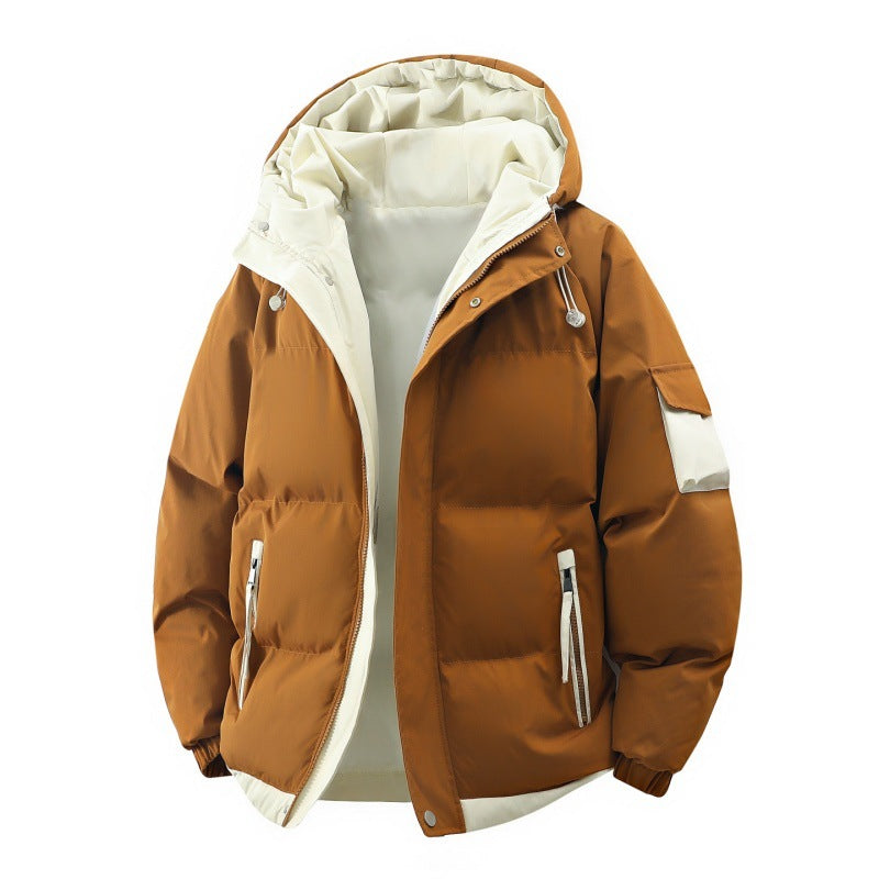 Damen Modische Steppjacke mit Kapuze