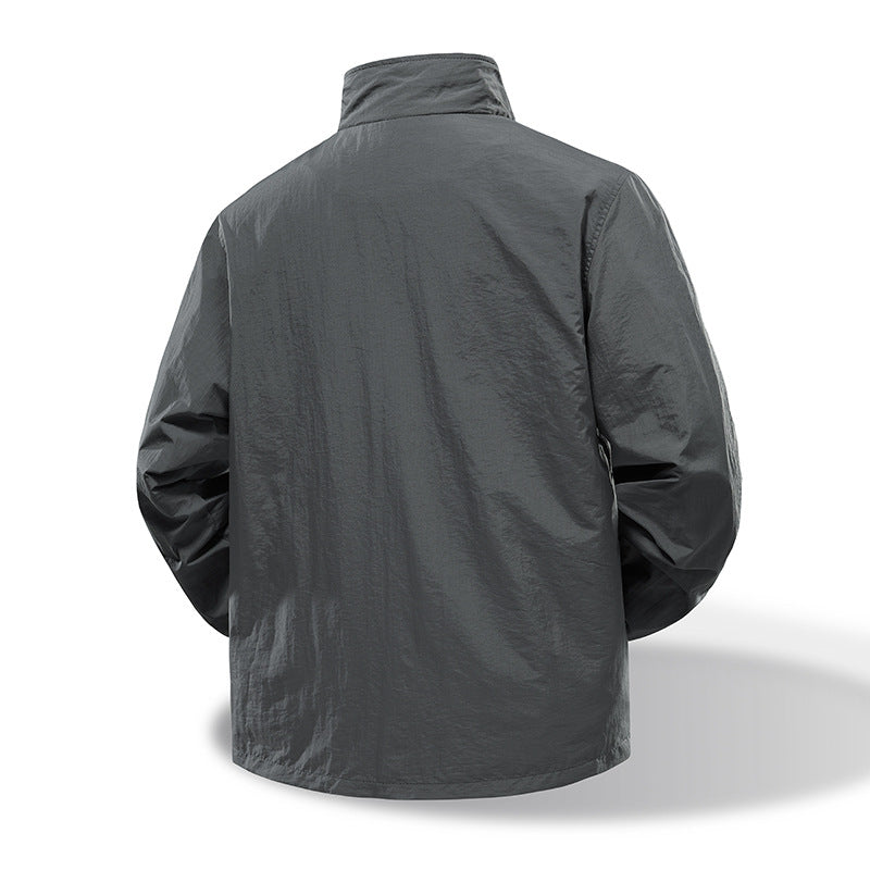 Herren Leichte und Atmungsaktive Sportjacke Drune
